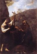 SACCHI, Andrea St Francis Marrying Poverty d oil painting reproduction